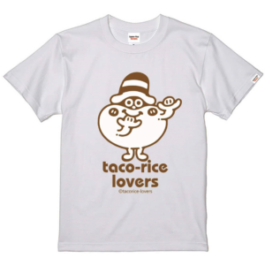 タコラッタTシャツ(ホワイト)